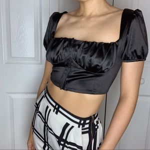 Black Vintage Top